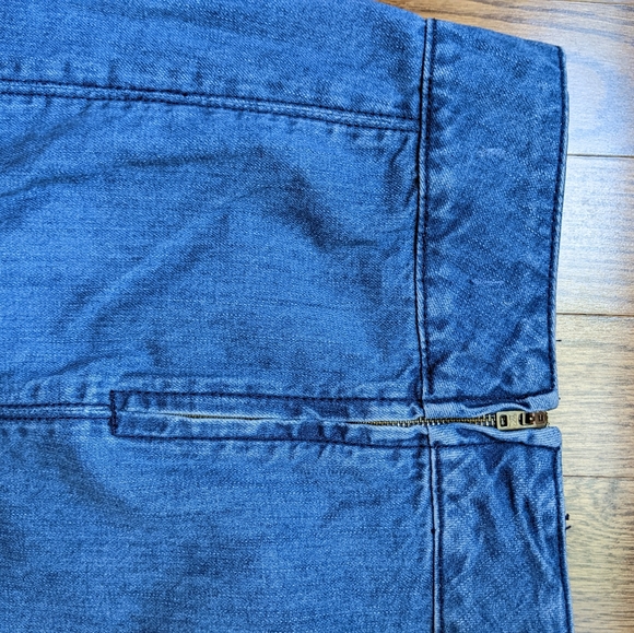 Free People Blue Denim Jean Skirt - Picture 10 of 10